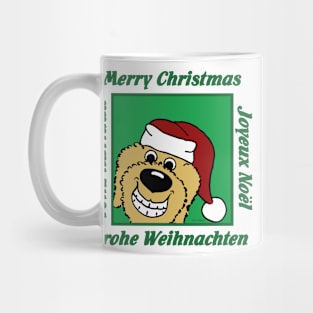 Doodle blond christmas Mug